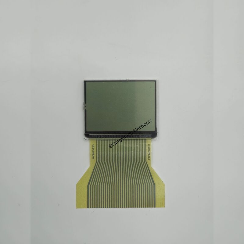 Motosikletler için özel LCD Ekran TN LCD Isı Yalıtım Konnektörü Kilometre Segmenti LCD Ekran OEM Desteği