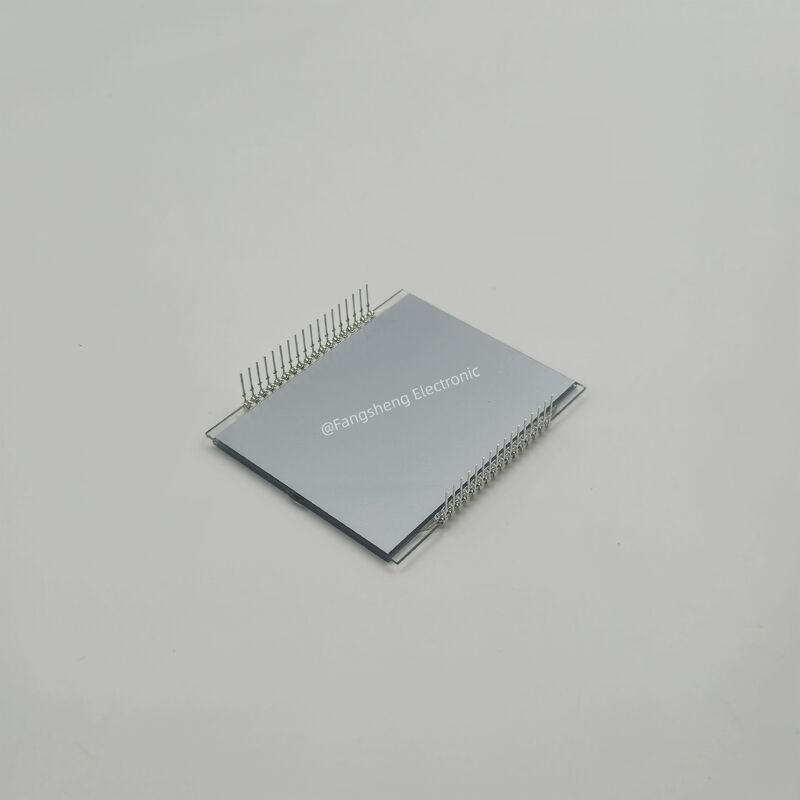 Termostat Tek Renkli Haneli LCD Ekran Üreticisi için Özel TN STN HTN FSTN VA LCD Ekran Tek Renkli Segment LCD Modülü