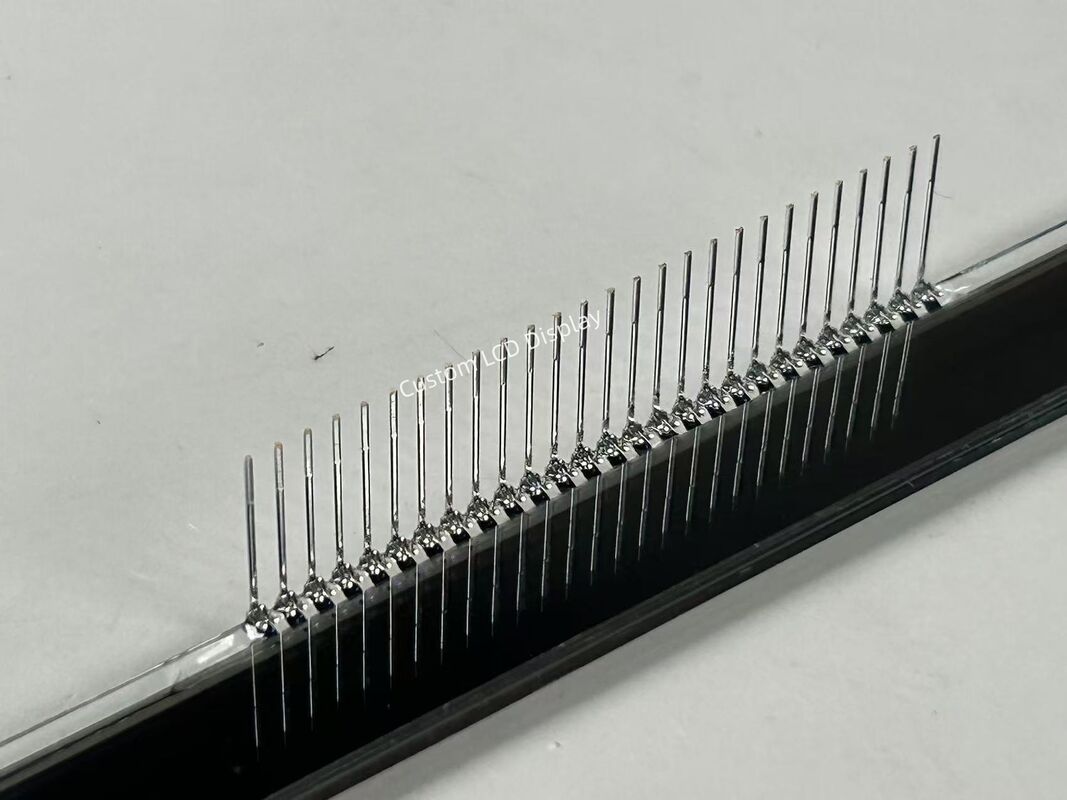 Sıcaklık göstergesi için özel DFSTN segmenti LCD ekran DFSTN Negatif LCD Ekran Modülü