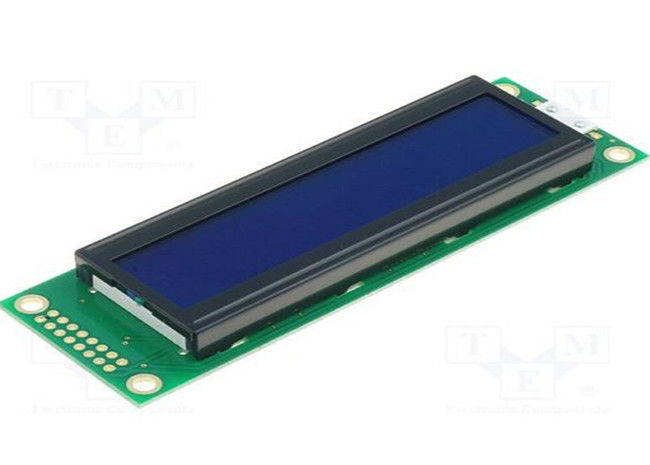 20 X 2 Küçük Renkli Lcd Ekran Modülü, 2002 Tek Renkli Nokta Matris Ekran Paneli