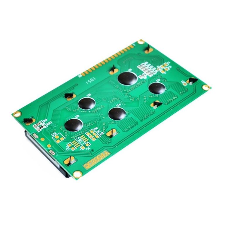 20 X 4 2004A LCM LCD Ekran Sarı - Yeşil Ekran 98 X 60 X 13.5mm Anahat Boyutu