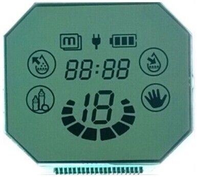 Özel Lcd Yuvarlak Ekran, VA Negatif Ekran Modülü Yüksek Kontrastlı Lcd Ekran, 7 Segment Yuvarlak Lcd Modülü