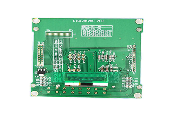 Mavi Lcd Dot Matrix Ekranı, 3.7 İnç Satır / Sütun Tahrikli Dot Matrix Ekranı