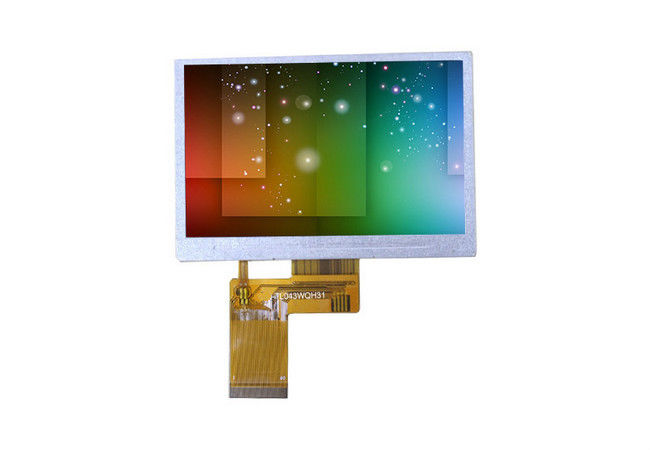 Endüstriyel için 4.3 inç 480 * 272 TFT LCD Dirençli Dokunmatik Panel 24 bit