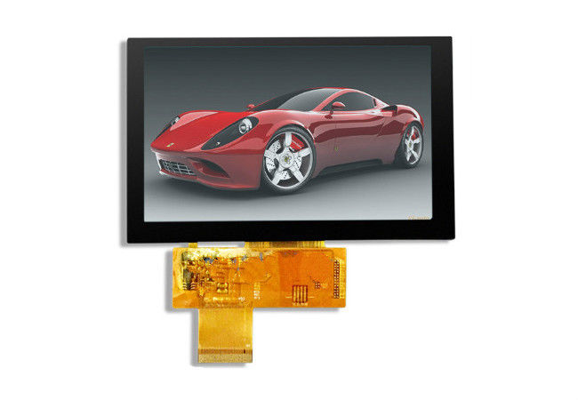 5.0 inç TFT Lcd Ekran 800 * 480 Dokunmatik Ekran 16/18/24bit RGB Arabirimi Yüksek Parlaklık Tft Ekranı