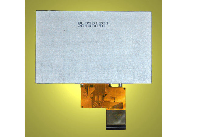 5.0 inç TFT Lcd Ekran 800 * 480 Dokunmatik Ekran 16/18/24bit RGB Arabirimi Yüksek Parlaklık Tft Ekranı