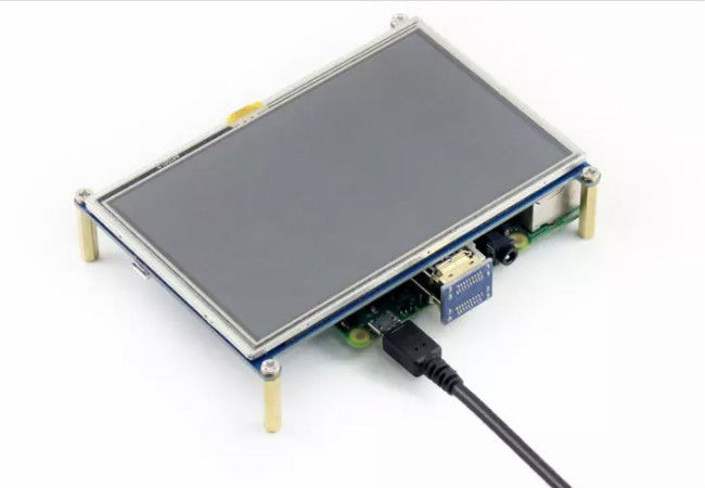 5.0 inç ahududu pi tft dokunmatik ekran, hdmi usb arayüzü lcd dokunmatik ekran