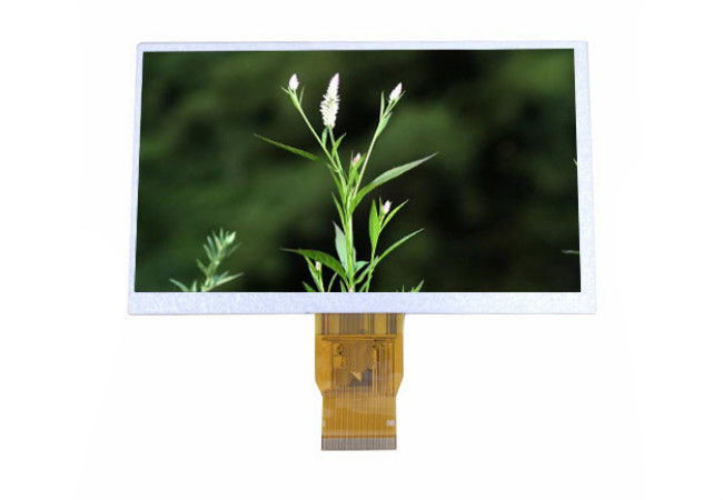7 Inç Tft IPS Lcd Modüler Dirençli Dokunmatik Ekran 1024 * 600 LVDS Arayüzü Ile Araba PC Için Lcd Panel