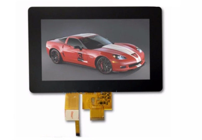 7 inç Lcd Panel 1024 * 600 IPS TFT LCD Kapasitif Dokunmatik Panel, Lvds Arayüzü ile