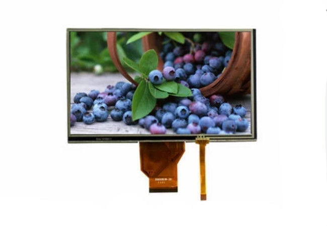 7 inç Lcd Panel 1024 * 600 IPS TFT LCD Kapasitif Dokunmatik Panel, Lvds Arayüzü ile