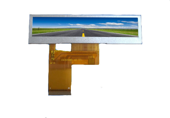 3.8 İnç TFT LCD Modül 480 * 72 Bar Tipi, 40 Pinli RGB Arabirimi ile Gerilmiş