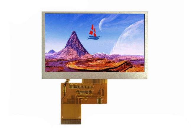Özel Şeffaf 4.3 TFT LCD Ekran, 24 bit ile 480 * 272 Nokta TFT Renkli Ekran