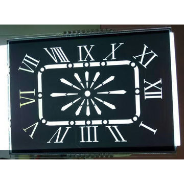 TN / HTN / STN / FSTN LCD Ekran Segmenti Tek Renkli Negatif Mod Küçük Boy