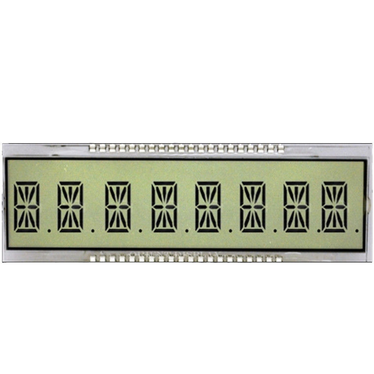Enstrüman için 3.5 V Özel Boyut 7 Segment Lcd Ekran TN Lcd Modülü