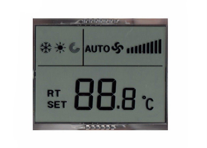 Özel TN Pozitif Lcd 7 Segment Ekran Yansıtıcı Haneli Klima Modülü Için LCD Modülü
