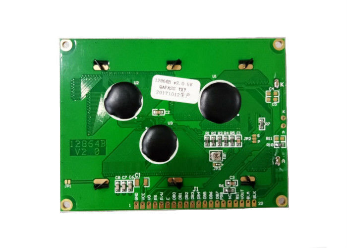 5V 12864 Lcd Ekran Modülü Mavi Aydınlatmalı 128 x 64 Nokta Grafik Matrix COB Lcd Ekran