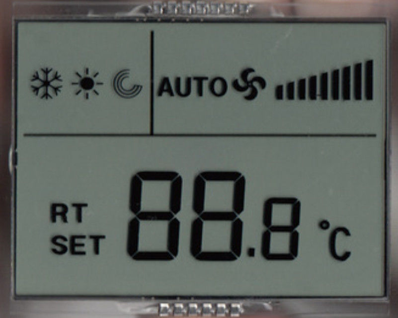 Zebra Bağlayıcı Özel LCD Ekran / TN HTN Termostat İçin LCD Ekran Modülü