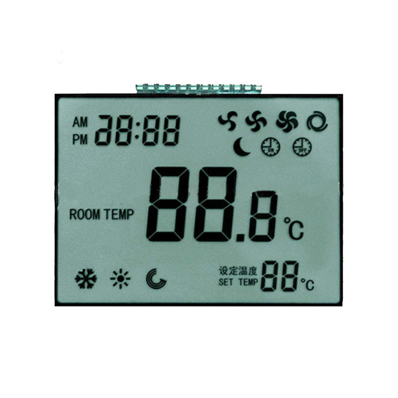 Zebra Bağlayıcı Özel LCD Ekran / TN HTN Termostat İçin LCD Ekran Modülü
