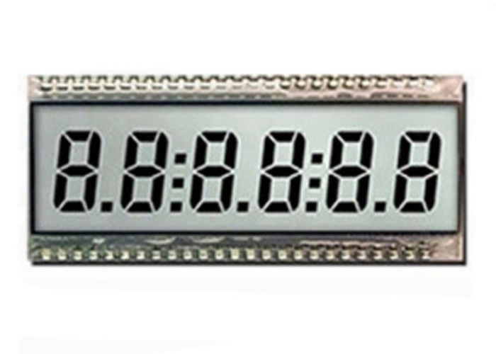 Beyaz Renkli TN LCD Ekran Özel Sayısal LCD Monokrom Ekran Modülü