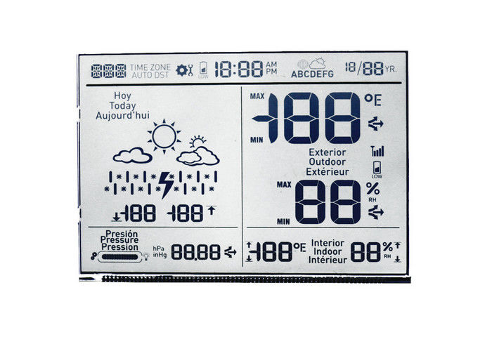 Elektronik Ürünler İçin Geniş Görüş Açısı FSTN LCD Ekran Modülü