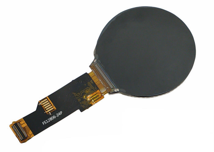 1,28 inç TFT Lcd Yuvarlak Ekran 240 * 240 Nokta Mcu / Spi / Rgb Arabirimli Küçük Lcd