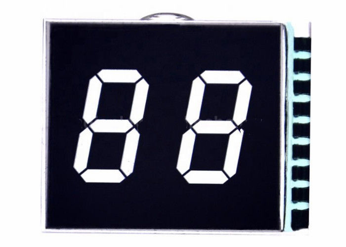 Pin Konnektörü Monokrom LCD Ekran Özel Boyutlu VA Siyah Beyaz Ekran