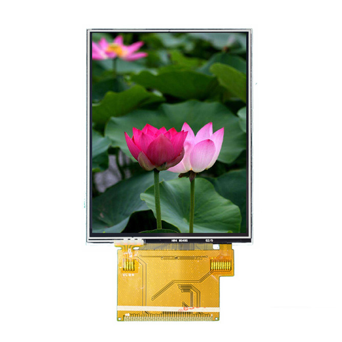 2.8 İnç TFT Lcd Modülü Dokunmatik Ekran Çözünürlüğü 240 * 320 Dots Matrix SPI Arayüzü Ekran Modülü