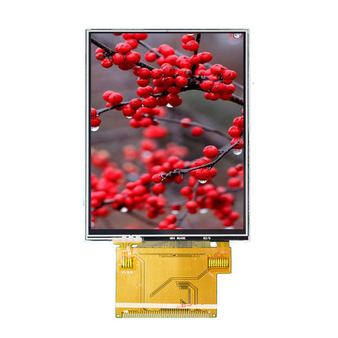 2.8 İnç TFT Lcd Modülü Dokunmatik Ekran Çözünürlüğü 240 * 320 Dots Matrix SPI Arayüzü Ekran Modülü