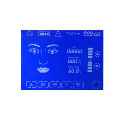 3 Haneli 7 Segment Özel Boyutlu Lcd Panel, Klima Pozitif Dijital Lcd Ekran