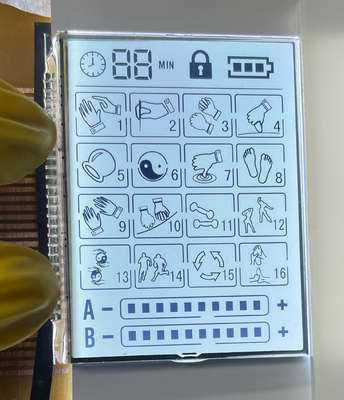 3.6V Pozitif Matris HTN LCD Ekran Ötürücü Grafik LCD Ekran Masaj Masası için
