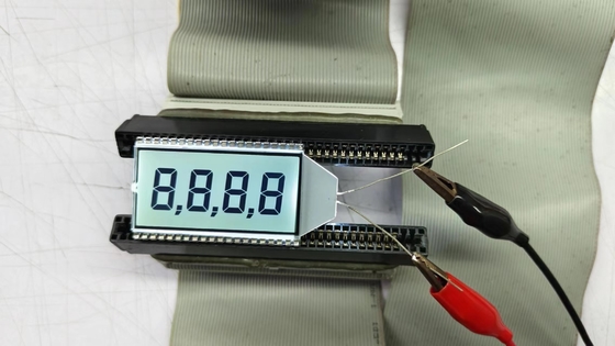 Fabrika En Çok Satılan Özel Matrix HTN LCD Ekranı Monokrom 7 Segment Grafik LCD Ekranı Yağ dağıtıcısı için