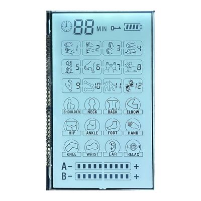 Pozitif 6 O' Clock Transmissive Monochrome Va Lcd Ekranı Masajcı için PIN