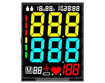 Dijital 7 Segment Lcd Modülü, Tansiyon Aleti İçin Şeffaf Va Lcd Modül Ekran
