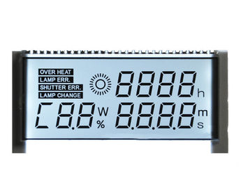 Özel Pozitif STN LCD Ekran Yedi Segment Araba Dashboard 1/4 Görev Sürüş Yöntemi