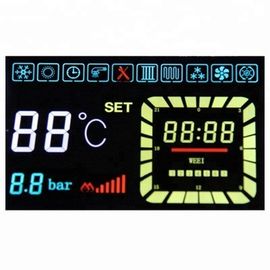 Yüksek Karşıtlıklı VA LCD Ekran İletici, Pim / Zebra Konnektörü Dikey Hizalama Lcd