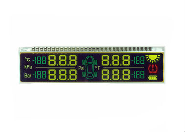 Metal Pin Connetor 7 Segment Lcd Ekran ile Özel 3v 5v FSTN Lcd Ekran