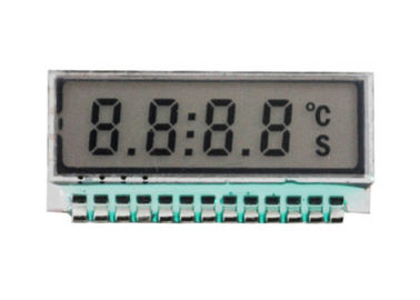 Enstrüman için 3.5 V Özel Boyut 7 Segment Lcd Ekran TN Lcd Modülü