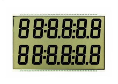 TN Lcd Ekran Özel Haneli Lcd 7 Segment Ekran Şeffaf Lcd Ekran Monokrom Yakıt Dashboard Için Lcd Panel
