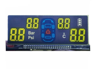 5.0V FSTN LCD Ekran / Araç Taşıyıcı Sistem İçin Yansıtıcı Tek Renkli LCD Ekran