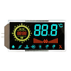 Özelleştirilmiş Yüksek Kontrastlı VA LCD Ekran Renkli Segment Dijital LCD Panel