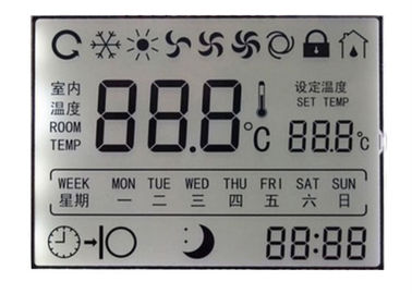 Zebra Bağlayıcı Özel LCD Ekran / TN HTN Termostat İçin LCD Ekran Modülü