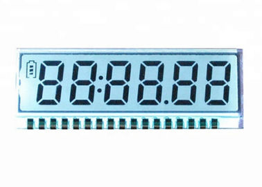 Beyaz Renkli TN LCD Ekran Özel Sayısal LCD Monokrom Ekran Modülü