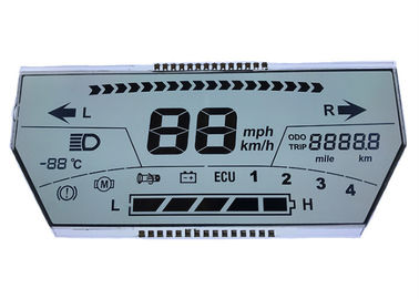 Yedi Segment TN LCD Ekran / Yansıtıcı LCD Monokrom Sayısal Ekran Paneli