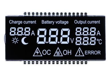 Pin Arayüzü Yüksek Kontrastlı Lcd Ekran Modülü VA Negatif Ekran Paneli 3.3V 7 Segment Lcd Ekran