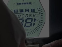 HTN LCD Ekran Monokrom 7 Segment Grafik LCD Ekran Araç için